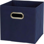 Household Essentials 81-1 Foldable Fabric Storage Bins | Set of 6 Cubby Cubes - Image 3