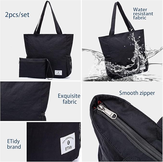 ETidy Large Capacity Foldable Tote Bag - Image 5