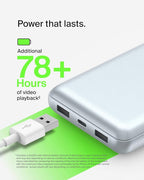 Belkin Portable Charger, USB-C Power Bank 20000 mAh w/ 2 USB-A Ports, 15W - Image 6