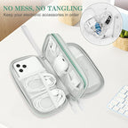 FYY Electronic Organizer, Travel Cable Organizer Bag Pouch Electronic - Image 5