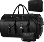 Garment Bag for Travel, Convertible Carry on Garment Duffel Bag for Men 3Pcs by ITIEZY