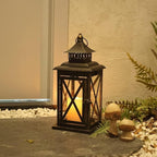 DECORKEY Lantern Decorative Indoor & Outdoor, Large Hanging Candle Lanterns - Image 5