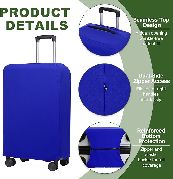 PATIKIL Luggage Cover, Suitcases Covers Elastic Carry on Cover Protector - Image 3