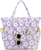Beach Pool Bags Tote for Women Ladies Large Gym Tote Carry On Bag by BLUBOON