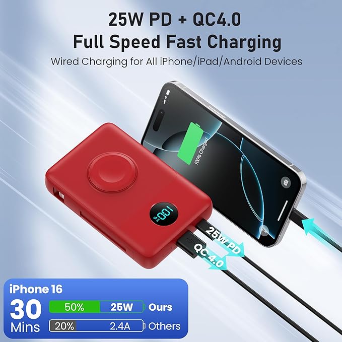 Magnetic Portable Charger for iPhone - Image 4