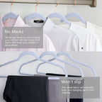 MIZGI Premium Velvet Hangers Heavy Duty - Image 4