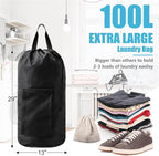 Laundry Bag Backpack, Olosar Extra Large Travel Laundry Bag - Image 3