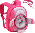 Padgene Toddler Backpacks Kids Preschool Backpack Waterproof Neoprene Animal by Cozystep