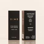 DIME Beauty Hyaluronic Acid Serum, Ultra Hydrating Face Serum with Pure Hyaluronic Acid, 1 oz / 30 ml