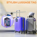 Dream Starlight Butterfly 3 Pack Luggage Tags - Image 5