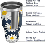 WETOWETO 30 oz Tumbler Stainless Steel Vacuum Insulated Coffee Cup - Image 5