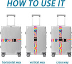 Luggage Straps for Suitcases TSA Approved, Luggage Identifiers for Suitcase - Image 4