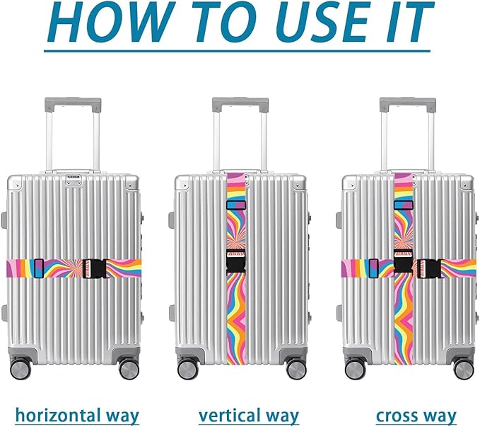Luggage Straps for Suitcases TSA Approved, Luggage Identifiers for Suitcase - Image 4