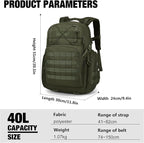 Mardingtop 40L Tactical Backpack - Image 2