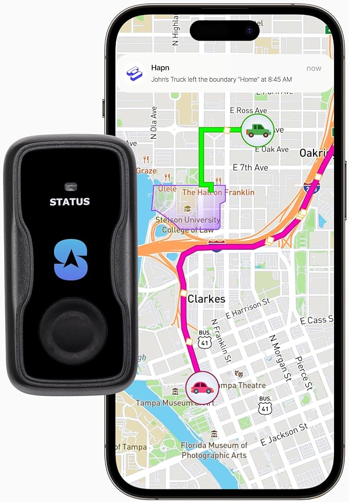 Spy Tec Micro GPS Tracker for Vehicles, Assets | Smallest Portable Real Time by SpytecGPS