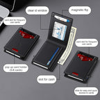 Wallet for Men Wallet with Slim Pop Up Card Holder for 12-14 Cards, RFID - Image 5