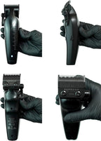 Supreme Trimmer Vader Clipper with DLC Taper Blade STC5098 | 210 Min Run Time 7500 RPM Hair Trimmer | Professional Brushless Motor Barber Clipper | Black