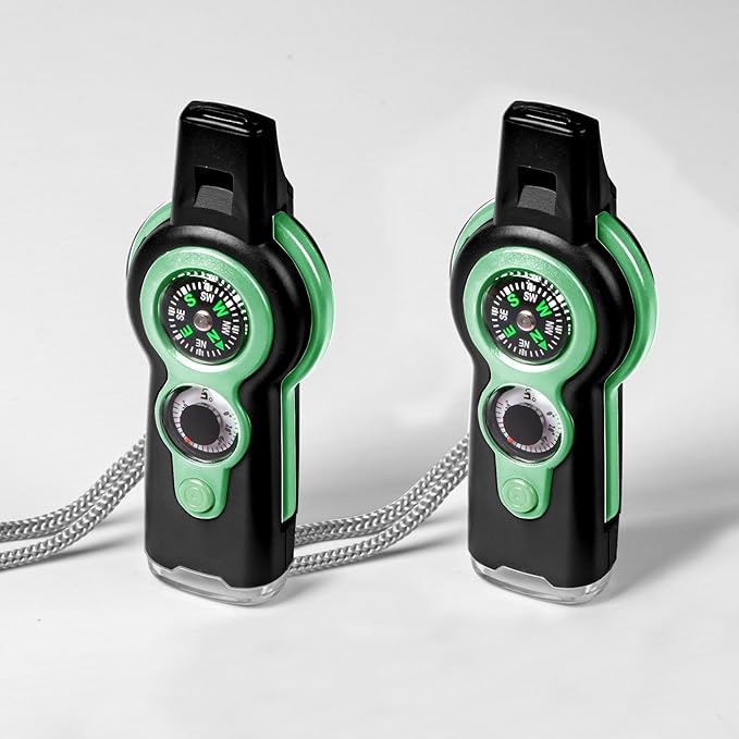 Emergency Survival Function Whistle, Outdoor Multifunctional Tool Safety Whistle - Image 7