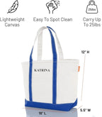 CB STATION Medium Classic Canvas Tote Bag - Image 4