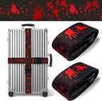 Horror Luggage Straps for Suitcases TSA Approved, Luggage Identifiers for by Unknown