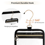 CUBETASTIC Clear Toiletry Bag, Transparent Travel Makeup Bag Small Hanging - Image 2
