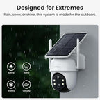 aosu Security Cameras Wireless Outdoor, 6-Cam Kit, No Subscription, Homebase - Image 9