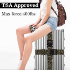 Wildflower Luggage Straps for Suitcases TSA Approved, Luggage Identifiers for - Image 5