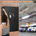 71 Keys Fireproof Key Lock Box, Anti-Theft Key Box Wall Mount - Image 5