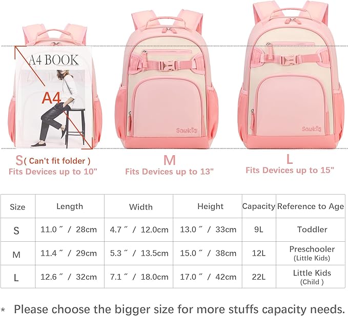 Cute Mini Toddler Backpacks for Girls 2-4 Little Kids Backpack preschool Bookbag - Image 4