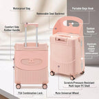 22 Inch Hardside Checked Luggage - 40L Spinner Suitcase W/TSA Lock - Image 4