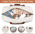 Weekender Bag for Women, Travel Duffel Bag Carry On Overnight Bag - Image 5