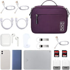 MIRLEWAIY Electronic Organizer Accessory Tech Pouch Water-resistent Travel - Image 8
