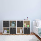 Posprica Storage Cubes, 12×12 Storage Bins, Foldable Storage Baskets Fabric - Image 5