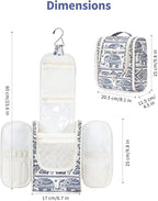 Narwey Small Hanging Toiletry Bag Women Travel Makeup Bag Organizer Toiletries - Image 5
