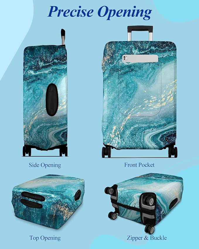 Slohif Luggage Cover for Suitcase Tsa Approved Protector - Image 5