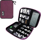 Electronics Travel Organizer, Portable Waterproof Electronic Travel Storage Bag by Lcsmaokin