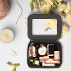 Prite Clear Makeup Bag Cosmetic Organizer Case Waterproof Travel Toiletry Bag - Image 8