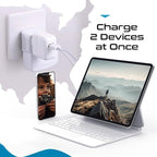 Ceptics World Travel Adapter Set - 2 in 1 USA to Europe - Image 7