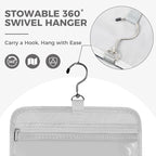 Toiletry Bag For women, Portable Hanging Organizer, 4 Leakproof Compartment for - Image 3
