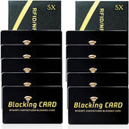 RFID Blocking Card 10 pack, One Card Protects Entire Wallet, RFID/NFC - Image 2