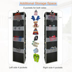 Large-Sized Hanging Shoe Organizer 10-Shelf, Sturdy Hanging Closet Organizer - Image 6