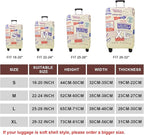 WUJIAONIAO Travel Luggage Cover Baggage Suitcase Cover Protector Skins 18-32 - Image 5