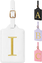 Personalized Initial Luggage Tags by izuzta