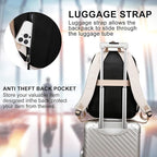 School Backpack for Teen Boys and Girls, Backpack for Men Women, 15.6 inch - Image 6