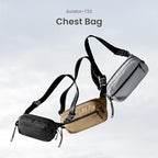tomtoc 3.5L Sling Bag with RFID Blocking, Crossbody Bag Chest Shoulder Pack - Image 10