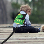 Accmor Toddler Harness Leash + Anti Lost Wrist Link, Cute Dinosaur Kids Harness - Image 5