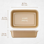 Bentgo 20-Piece Lightweight, Reusable BPA-Free 1-Compartment Containers - Image 7