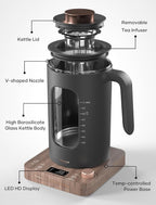 Electric Tea Kettle, INTASTING Glass Electric Kettle - Image 2