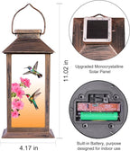 Solar Lanterns Outdoor Waterproof Hummingbird, Garden Decor Birthday Gifts - Image 5