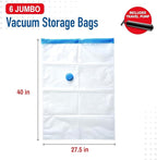 6 Pack Jumbo Vacuum Storage Bags - Image 3